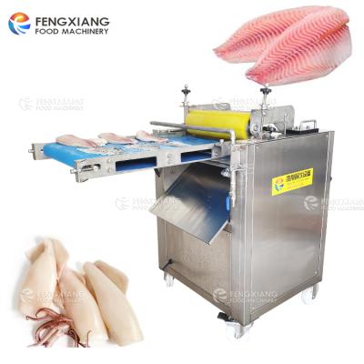 China High Efficiency Easy Operate Automatic Sea Bass Salmon Swordfish Marlin Fish Skin Bream Squid Removing Peeling Peeler Machine for sale