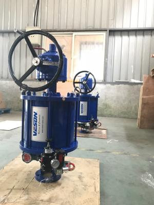 China shut off valves actuator pneumatic actuator on off valves actuator spring return scotch yoke pneumatic actuator for sale