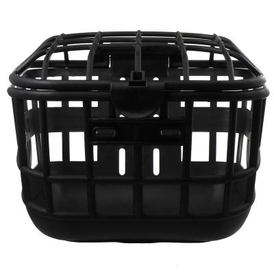 China Wholesale Practical Eco-friendly Bicycle Front Handlebar Basket With Cover Recycling Accessory Other Bicycle Parts for sale