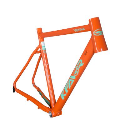 China Eco - Friendly Bicycle Parts Lightweight Aluminum Road Bicycle Frame for sale