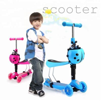 China 3 in 1 child scooter 3 in 1 kids scooter/adjustable kids scooter/colorful kids scooters for sale