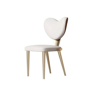 China Other factory direct supply chamfered and soft design wear-resistant leather dining chair for restaurant hotel for sale