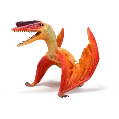 China Solid Realistic Animal Soft Vinyl Dinosaur Model Dinosaur Soft Toy Set for sale