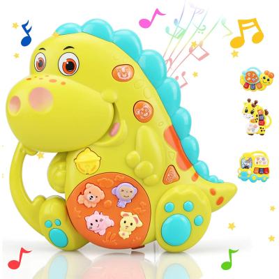 China Battery Operated Toy Battery Operated Baby Toy Education Keyboard Musical Plastic Animal Toys for sale