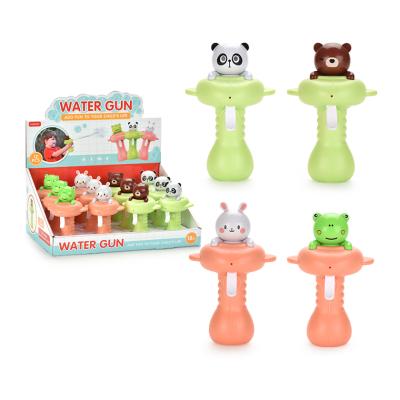 China Portable Cartoon Design Kids Power Shooting Gun Summer Outdoor Water Toys for sale