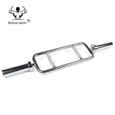 China Wholesale Universal OB 34 Inch Power Training Weightlifting Barbell Square Bar With Fitness Training for sale