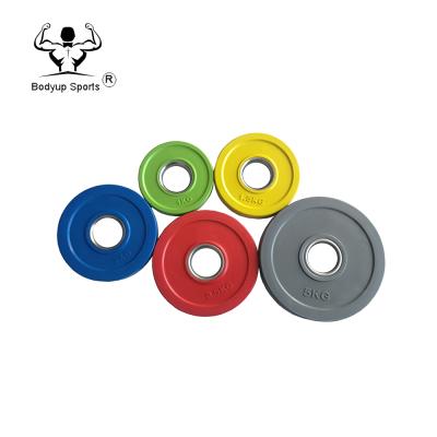 China Factory Price Universal Wholesale Custom Colored Weight Rubber Coated Plates for sale