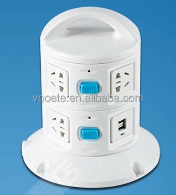 China Residential / Multipurpose Grounding Extension Socket Electric Power Socket With USB for sale