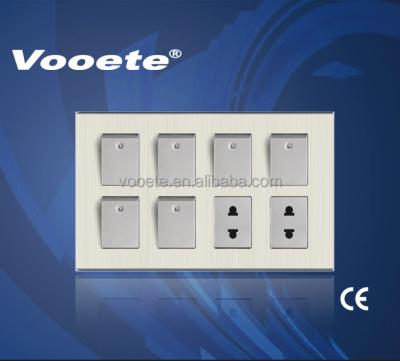 China 86*146 modern electrical decorative switches and sockets for sale