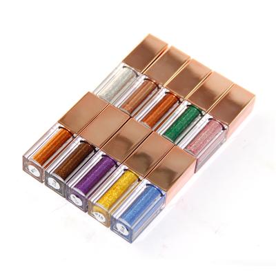 China Makeup Glitter Mineral Eyeshadow 10 Colors Glitter Eyeshadow Private Label Waterproof Liquid Eyeshadow Matte for sale