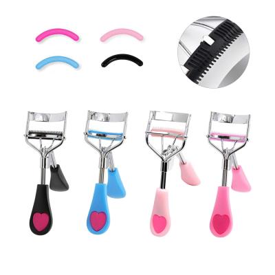 China Other High Quality Black Pink Mini Custom Private Label Tools Eco-friendly Plastic Kit Comb Eyelash Curler Makeup Tools for sale