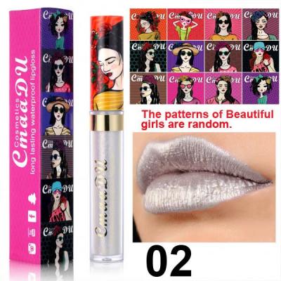 China Waterproof Glitter Lipstick Your Logo Matte To Glitter Liquid Lipstick Long Lasting Lips Set Kit Colors Diamond Red Sparkly Shiny for sale