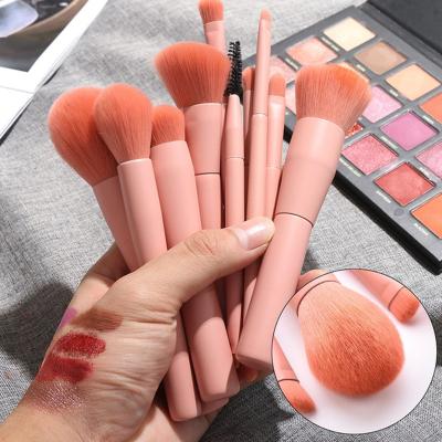 China Angular Blush New Makeup Brush Set Eyeshadow Tools Loose Powder Blush Foundation High-end Beauty for sale