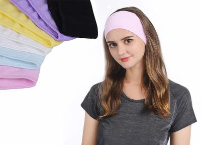 China Women Headband Women Headband Makeup Bath Facial Hair Wrap Sports Adjustable Spa Stretch Sweat for sale