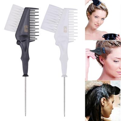 China 4g Dye Hair Edge Control Broom Double Side Comb Beauty Hairstyle Coloring Hair Tint Edge Styling for sale