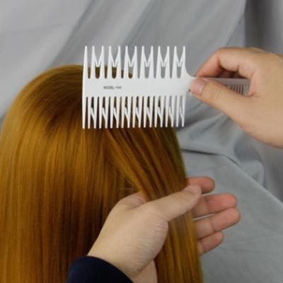 China 4g Hair Comb Edge Dye Brush 3 in 1 Highlight Sweep Professional Hair Fish Bone Rat Tail Brush Edge Comb Salon Beard for sale