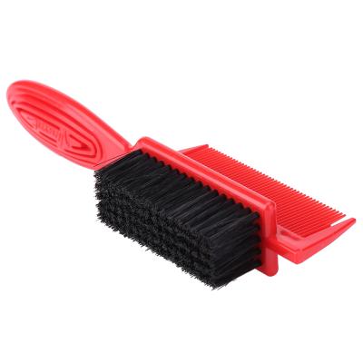 China 2021 2021 Dual Sided 4g Edge Control Broom Brush Hair Comb Styling Eyebrow Brush Hairdressing Tool for sale