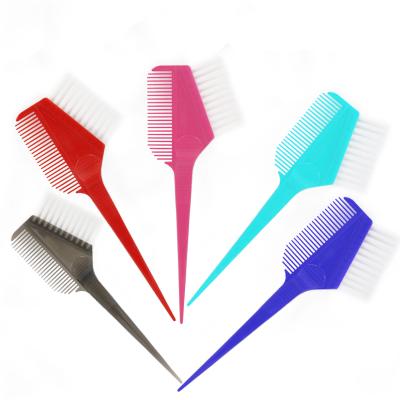 China Other Professional Barber Comb For Hair Styling Dye Brush Customized Double Sided Hairdressing Edge Control for sale