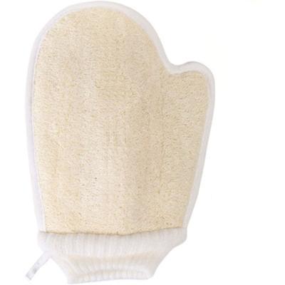 China EXFOLIATING Loofah Exfoliation Pad Natural Eco Friendly Skin Care Scrub Bath Sponge Gloves for sale