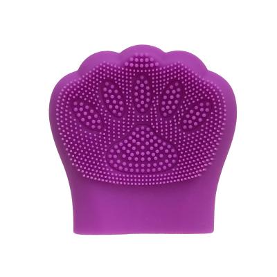 China Other Cat Shape Silicone Cleansing Brush Massage Exfoliating Wash Face Pad - Cat Claw Face Pad for sale