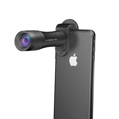 China For Smartphone iPhone 4 4S 8X Zoom Telescope Lens Adjustable 8X Zoom 15*9.5*5cm for sale