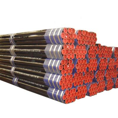 China Gas Pipe Tianjin Factory Supply Galvanized SCH40 ERW Carbon Steel Pipes for sale