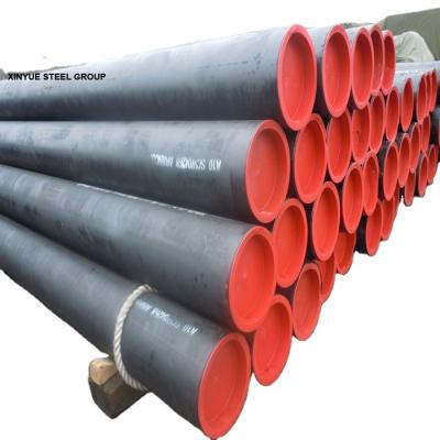 China Hydraulic Hose ASME B36.10/api SCH40 api 5L Gr.B PSL-1 api 5L x 52 erw steel pipe casing hose 24