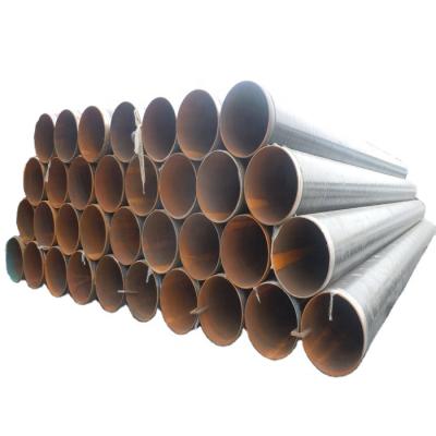 China LSAW Carbon Steel Gas Pipe Welded Brother BS Metal Tubes ASTM 252 Line Pipe for sale