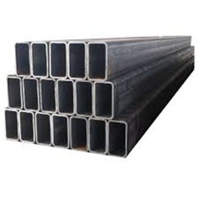 China Hollow Structure Pipe Square Tube Carbon Steel Pipe Black Section Carbon Steel Q235 Square Metal Tube for sale