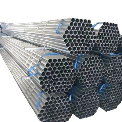 China Structure Pipe Hot Dip Galvanized Round Steel Pipe, GI Pipe Pre Galvanized Steel Pipe, Galvanized Tube For Construction for sale