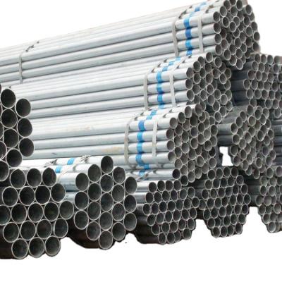 China Liquid Sch40 Pipe Scaffolding GI Pipe 48.3mm Hot Dip Galvanized Welded Scaffolding Steel Pipes for sale