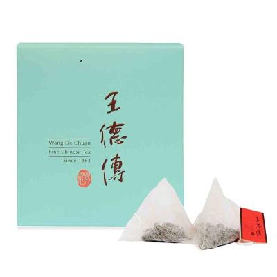 China Premium ripe whole tea bags Pu'er leaf tea bags bagged Yunnan pyramid shape puerh puerh tea puerh tea bag wholesaler puerh shu best quality for sale