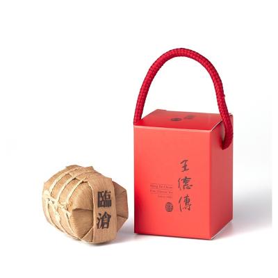 China 2021 raw Yunnan puer compressed tea sample puerh tea Puer Mini Qizi Tea Cake 7g*7 spring small Lincang mini pu erh tea gifts for sale