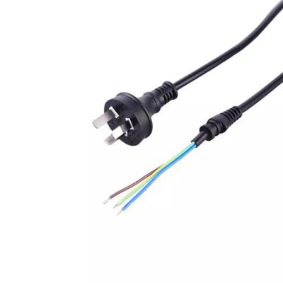 China Home Appliance Au Australian Saa Qualified Black 3 Pin Power Cord For Iec C5 Mickey Mouse Power Cord for sale