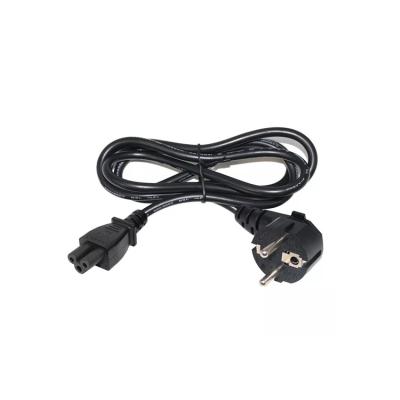 China China New Style Black Color 3 Pin Low Price Home Appliance AC Power Cord White Or Customized Cable for sale