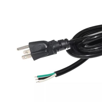 China High Quality 3 Pin 10A Home Appliance USA Mains Plug Cord C13 Connector Black Standard Power Cords IMQ Power Cord for sale