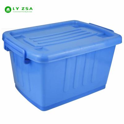 China Multi Purpose 5L-160L Sustainable Stackable Toy Tool Clothes Plastic Storage Box With Lid for sale