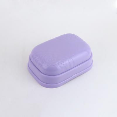 China Modern Travel Soap Holder With Cover Absorbent Portable Plastic Travel Soap Box for sale