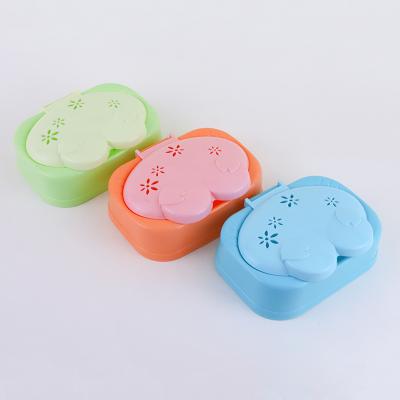 China Modern Cheap Price Soap Dish Case Wholesale Plastic Soap Box for sale