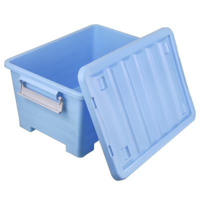 China Sustainable Plastic Organizer Multipurpose Cloth Book Toy Storage Box Plastic Storage Container for sale