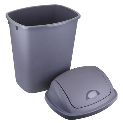 China Sustainable Home 50L Hotel Room Recycling Bin Lid Waste Bin for sale