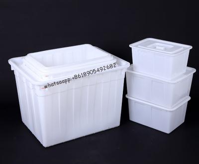 China Solid Plastic Box Warehouse Turnover Storage Container Fruit Crates for sale