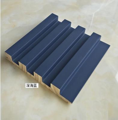 China Modern Decorative Wooden Wall Paneling PVC Wall Panel Cladding TV Wall Panels for sale