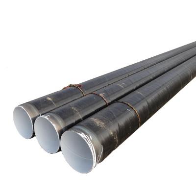 China Construction / Barrier Post / Water 3pe Coating Corrosion Lined Paint Spiral Welded Seamless Steel Pipe For Water Oil for sale