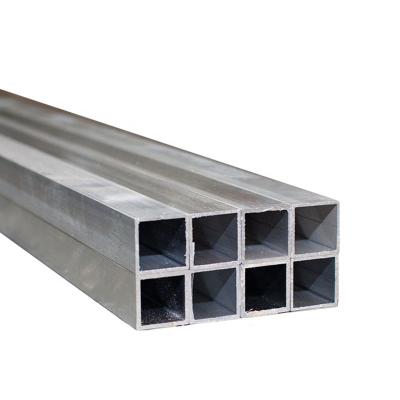 China astm a500 8x8 50x100 inc. industry use pre galvanized square rectangular cold rolled steel tube gi pipe for sale