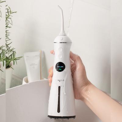 China MEYARN Irrigator 300ML Water Tank USB Rechargeable Water Flosser Portable Dental Water Jet Waterproof Teeth Cleaner 300ML for sale