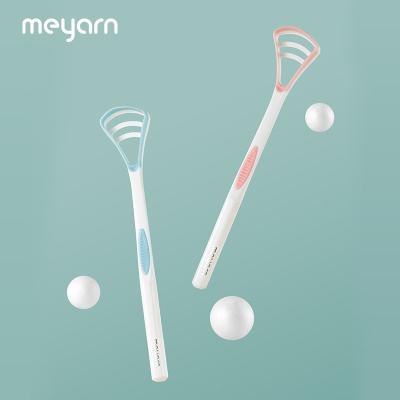 China For Home Use MEYARN Long Lasting Safe Non-Toxic Easy Clean Tongue Scraper Easy Clean Remover for sale