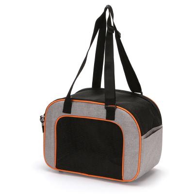 China Durable Portable Pet Carrier Travel Oxford Cloth Pet Carrier Bag Pet Travel Carrier Bag for Dogs or Cats for sale