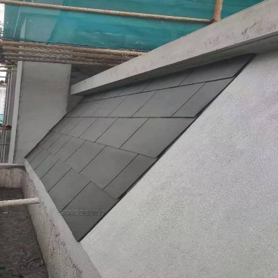 China High wind colored stone zinc roof sheet price 0.35mm chip coated coat covering metal tile in Saudi Arabia for tejas for sale