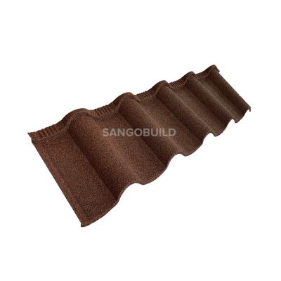 China Hurricane Proof Ghana Stone Coated Galvalume Roof Tiles Telhas Frp Windproof Roofing Materials For Nigeria Villas for sale